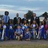 2017 DeWitt Homecoming Court, with their evening escorts.