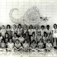 Year 1983-85 Laura Lumsden and Suzanne Schallhorn Trussell are in the back row