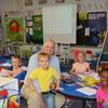 Hillman spoke with Mrs. Paula Snyder’s Kindergarten Class