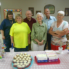 On June 24, 2016 the June birthdays were celebrated at the DeWitt Senior Center.  Pictured are:  Front (left to right) Peggy Bateman, Delma Stroh, and Martha Collins.  Back (left to right) Priscilla Buck, Bruce Young, and Virgil Jacobs. Not pictured:  Cathy Austin, Mickey Eason, and Robert Griffie.