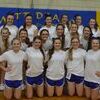 2017-2018 DeWitt High School Cheerleaders