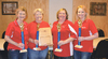 Bowling on the championship team were Mary Frizzell of England, Patsy Padgett of DeWitt, Katrina Anderson and Amy Maloy of Stuttgart and (not pictured) Beverly Burks of England.