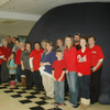 PCCUA staff and students get ready to tour Planetarium