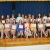 One Year Awards: Trase Bounds, Zoe Gasaway, Zoe Strayhorn, Jake Mitchell, Tiner Gunnell, Cassie Neukem, Darby Van Camp, Viktoria Dumond, Makayla Whiting, Monica Box, Zontray Kendall, Emily Golden, Caitlin Jones, and Sarah Muse. ( Front Row) Lane Stroh, Dylan Moser, Laiken Brickey, Ashtyn Beck, Jacey Wallace Molly Anderson, Emma Bullock, Shelby Long, Rachel Daniels,  and Emily West. ( Not Pictured: Stoney Griffen, Lane Eldridge, Karissa Herman, and Samuel Wright)