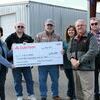 DeWitt Parks &amp; Recreation Committee members receive grant check from David Horton, State Farm Insurance Agent 
Pictured left to right: Alta Lockley, Larry Childers, Mayor Ralph Relyea, Trisha Rawls, David Horton (State Farm Insurance Agent), and Robert Criswell