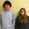 Students of the Month for 11th grade are Jack Brown and Rebekah Wright.