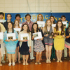 2 years and up lettering award recipients