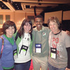 Joyce Hargrove, Kara Puryear, Alex Nsengimana and Crystal Simpson at the Operation Christmas Child Global Conference in Orlando, Florida.