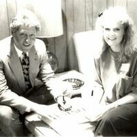 Bill Clinton and Heather Dollar Wright
